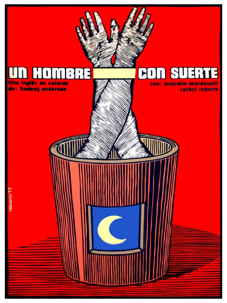 Un hombre con suerte, A lucky man Decor Poster.Graphic Art Interior design 3574