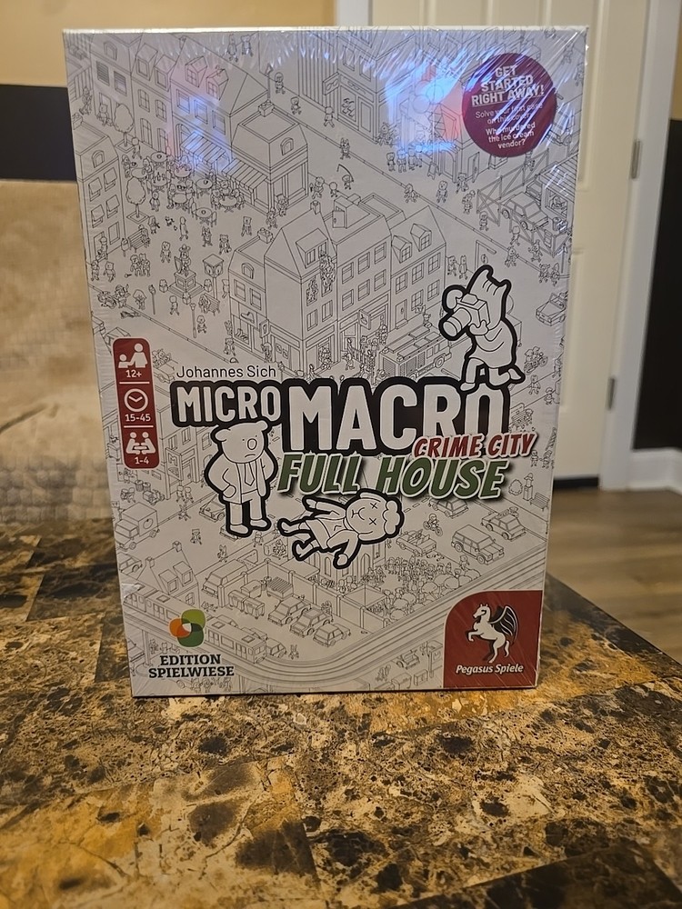 Pegasus Spiele 59060E MicroMacro Crime City