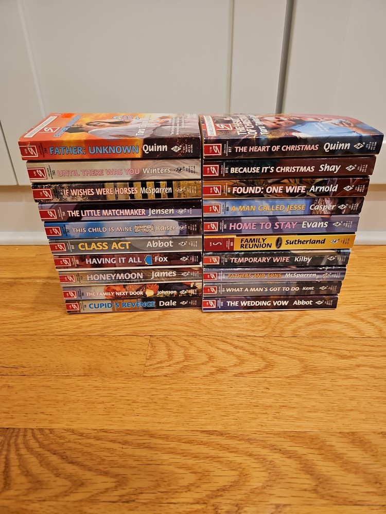 Harlequin Super Romance Lot Of 20 Books.