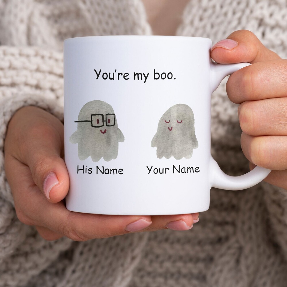 You're My Boo Mug Personalize Couple Mug Boyfriend Mug Girlfriend Mug Couple Mug