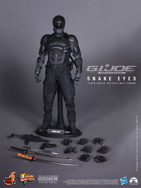 Hot toys G.I. Joe Retaliation Snake Eyes Collectible 1/6 MMS 192 SSC 902007