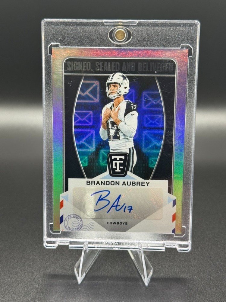 2024 Panini Totally Certified - Signed Sealed Delivered Brandon Aubrey #SSD-BAY