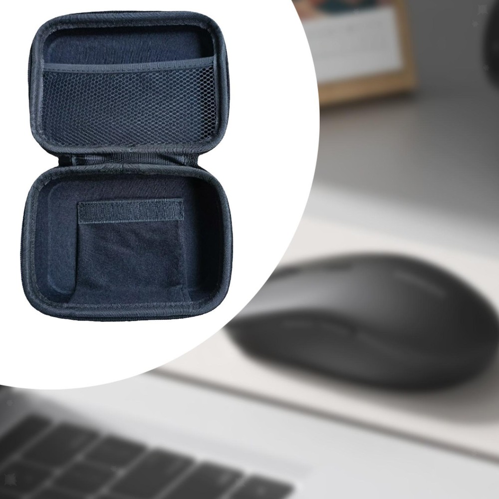 Compact Mouse Storage Box for Gaming Mice with Soft Interior and Space-Saving Design