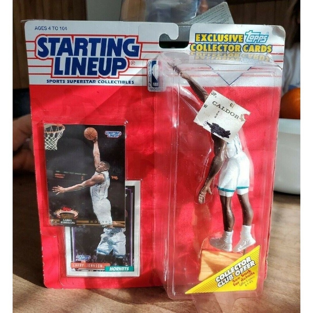 1993 Larry Johnson Charlotte Hornets Unopened Collectible Figure