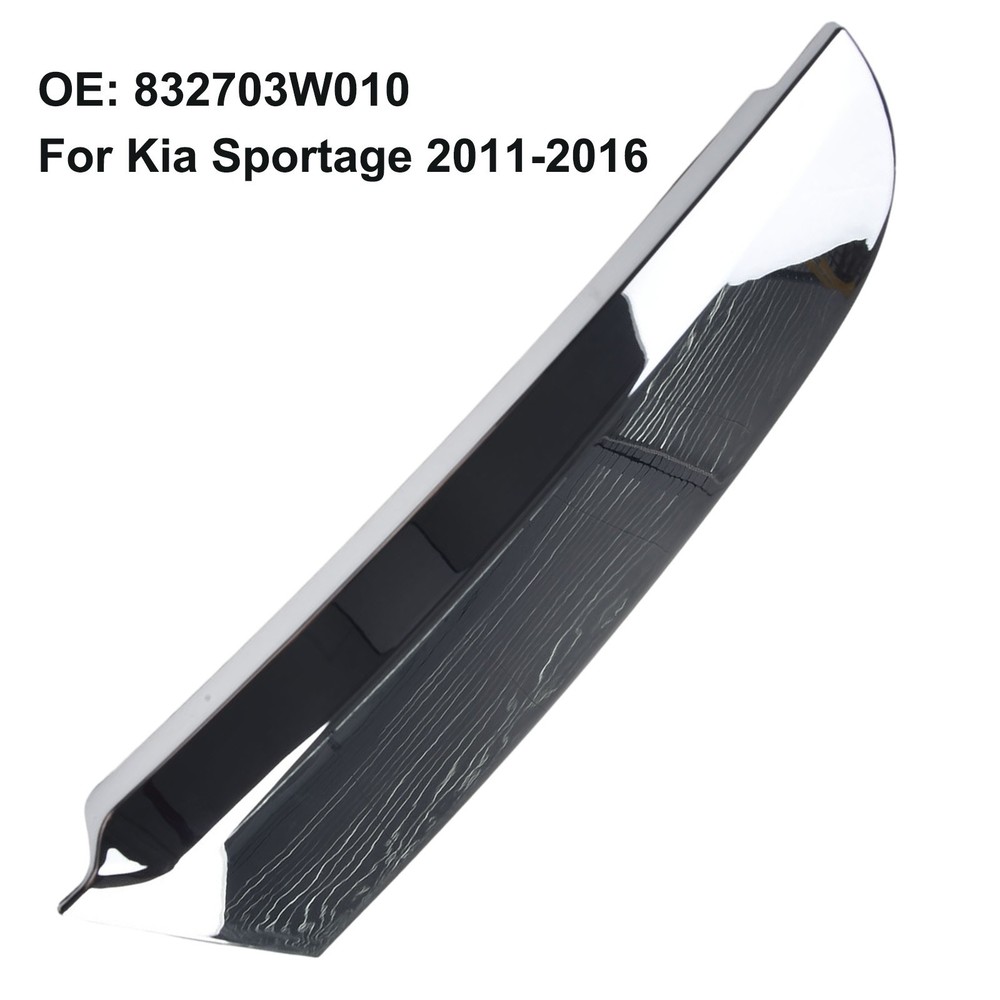 Left Side Rear Door Pillar Molding 832703W010 Fit For Kia Sportage 11-16 Chrome
