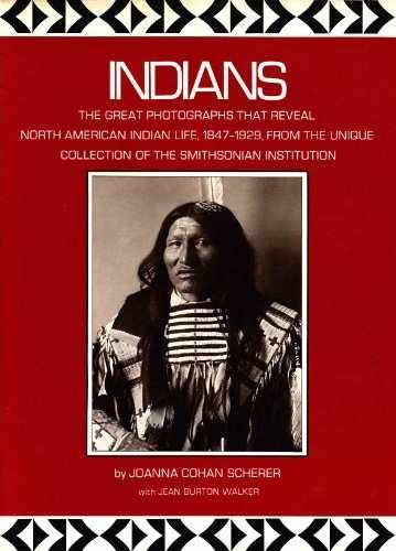 Indians;: The great - Hardcover, by Scherer Joanna Cohan - Very Good b
