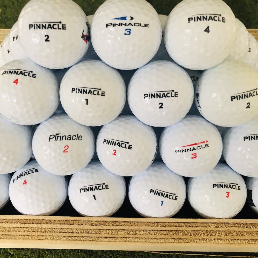 50 Near Mint 4A-5A Assorted Pinnacle Mix Used Golf Balls AAAA-AAAAA