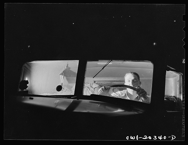 Photo:Wytheville Virginia 1943 Truck Sleeper Car Accommodation Route 11-image
