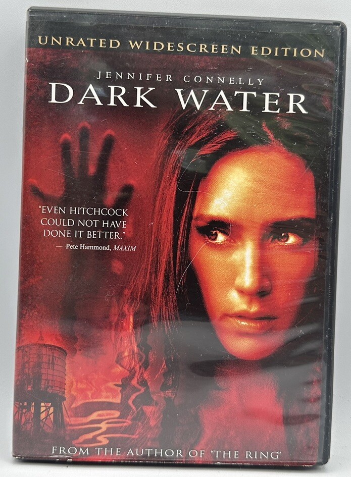 Dark Water DVD Unrated Widescreen Edition Jennifer Connelly Free Shipping 2005