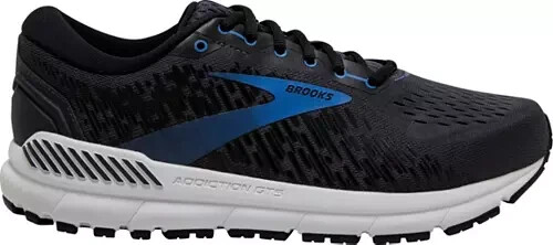 Brooks Men's Addiction GTS 15 Running Shoes, Black/Blue