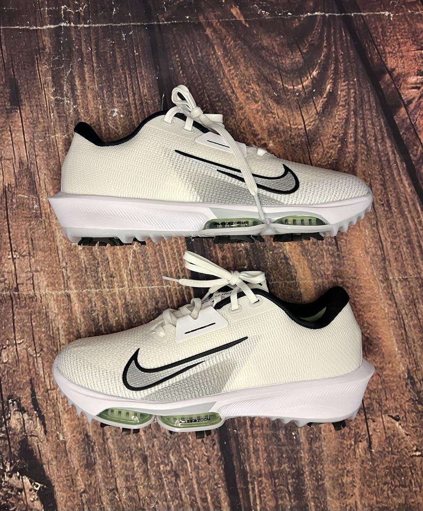 Nike Air Zoom Infinity Tour 2 Golf Shoes White Black FD0217-100 Men’s Size 7.5