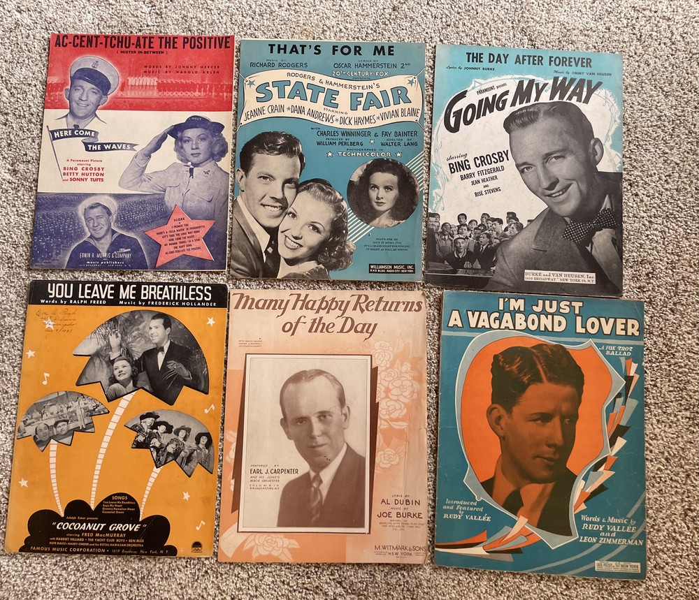 Antique and Vintage Sheet Music - Lot 7