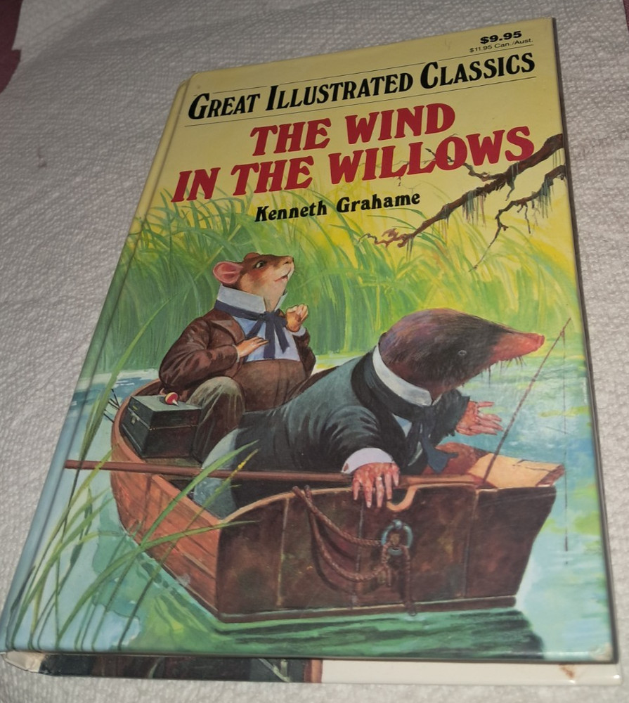 Great Illustrated Classics Wind in the Willows Kenneth Grahame 1994 HC Animals