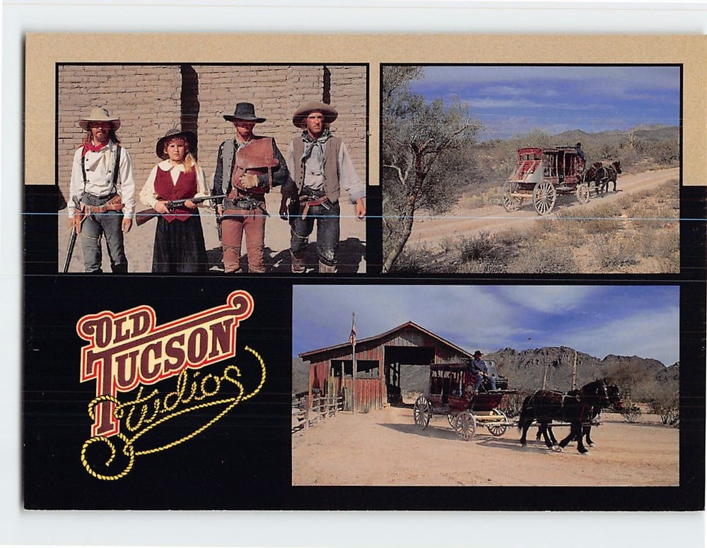 Postcard Old Tucson Studios Tucson Arizona USA