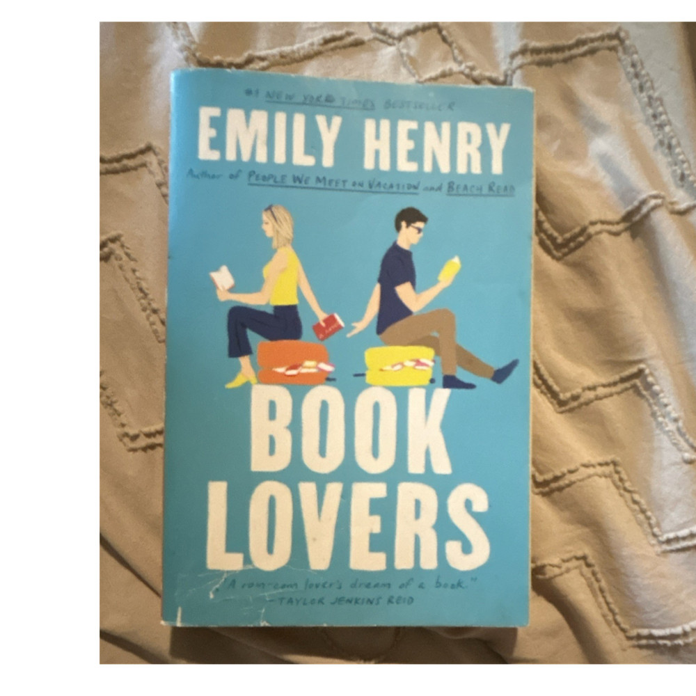 Book Lovers by Emily Henry, Paperback, Adult Romance Fiction Novel