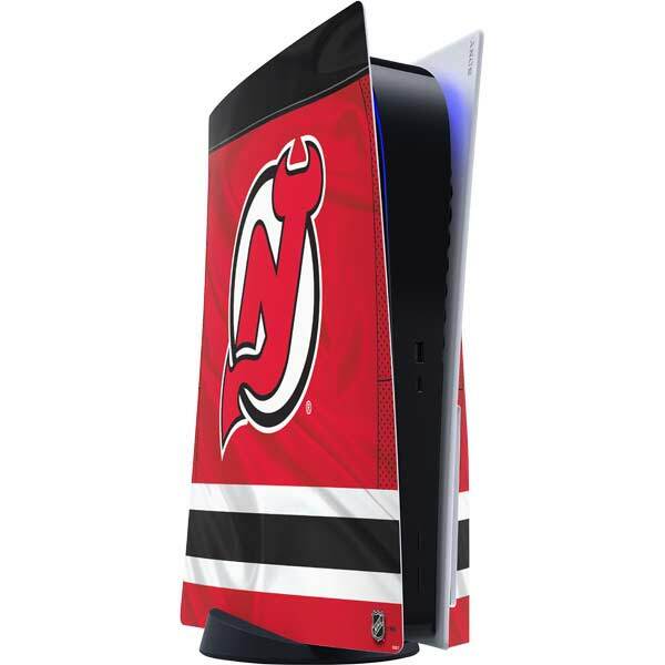 NHL New Jersey Devils PS5 Console Skin - New Jersey Devils Home Jersey