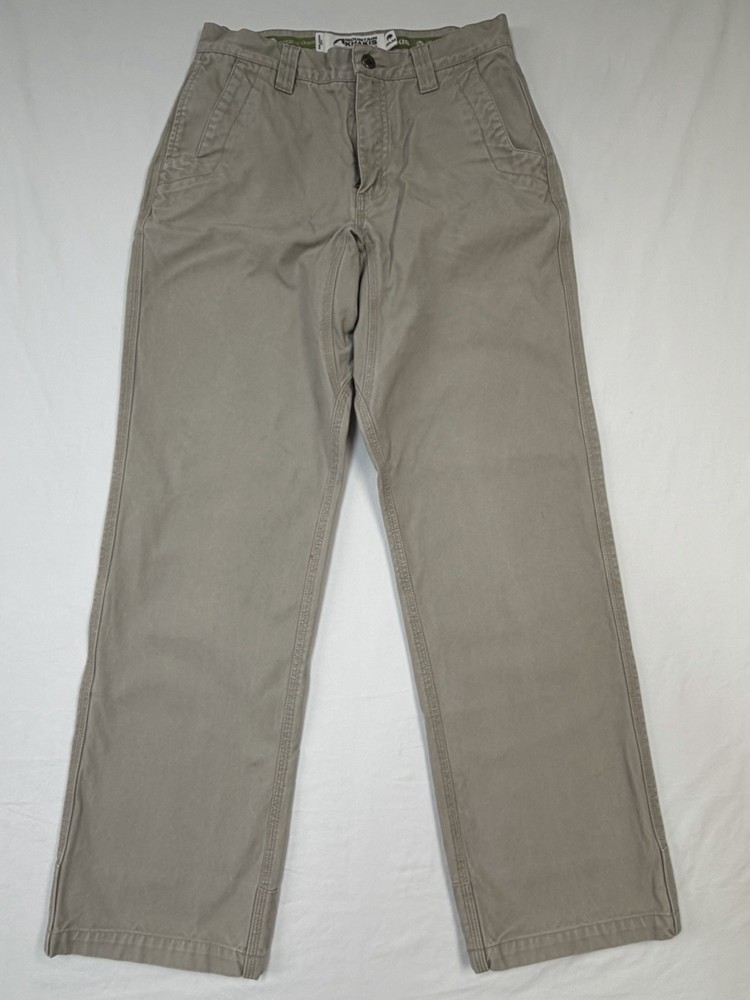 Mountain Khakis Pants Mens 30x32 Khaki Relaxed Fit Canvas Outdoor Casual