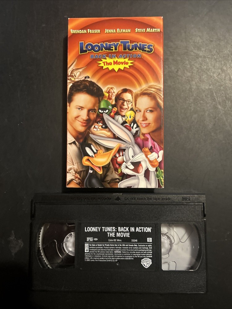 Looney Tunes - Back in Action (VHS, 2004)