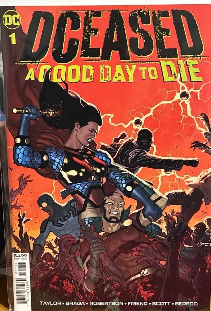 Dceased: a Good Day to Die #1 Ryan Sook Cover (DC Comics November 2019)