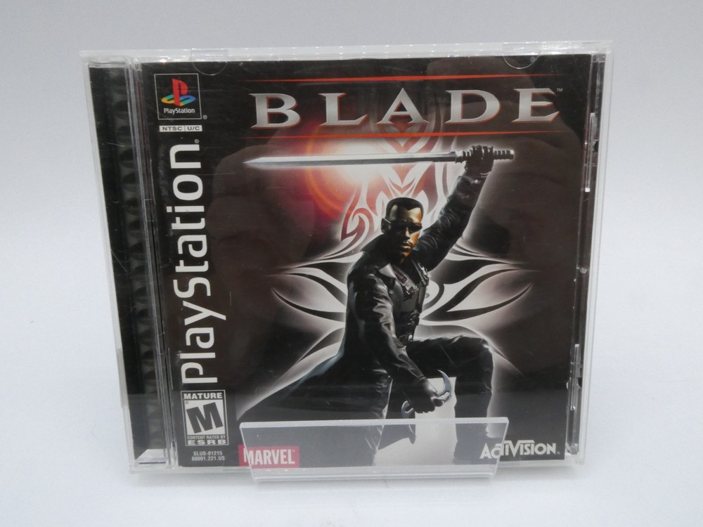 Blade (Sony PlayStation 1 PS1) Black Label - CIB Complete w/ Manual Tested