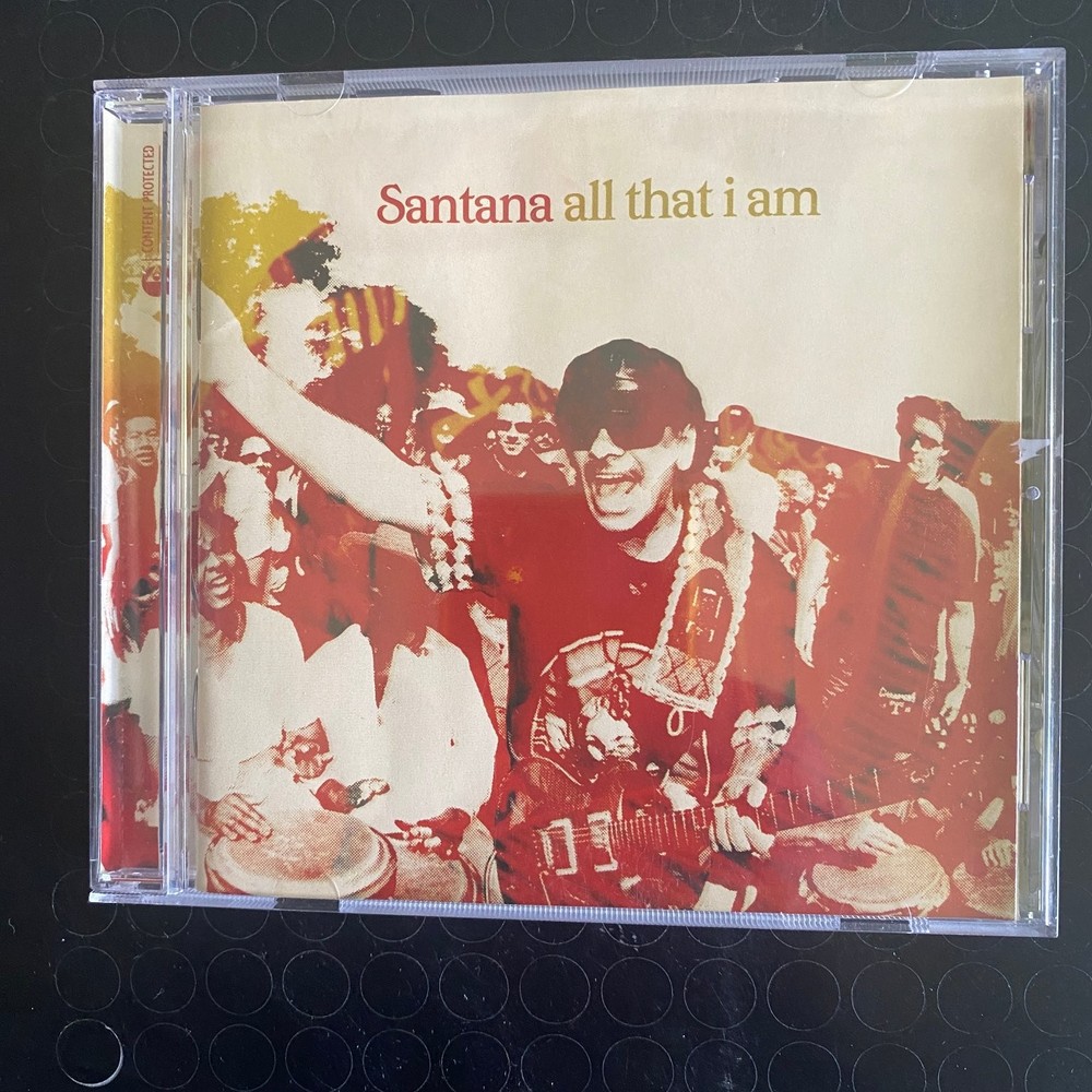 Santana – All That I Am CD 2005 Rock Latin Pop Arista Enhanced Copy Protected