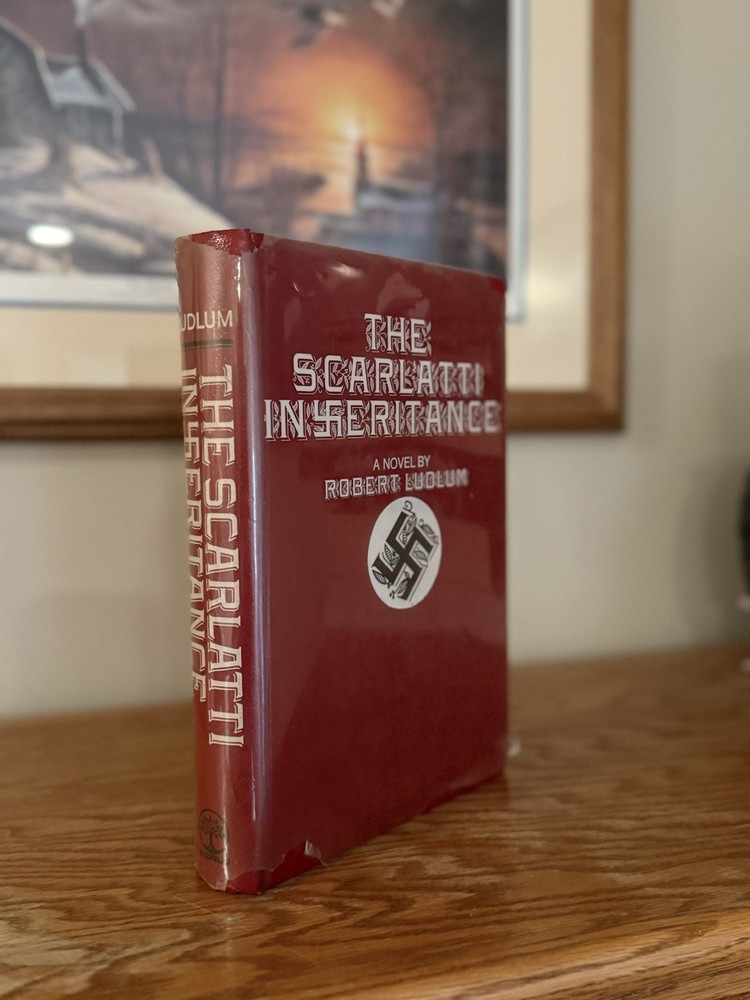The Scarlatti Inheritance by Robert Ludlum 1971 First Edition Hardcover Dust Jkt