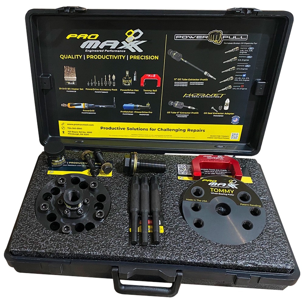 ProMAXX Tommy Ford Wheel Bearing Hub Puller Prokit Plus (PMXTOM400PROP)