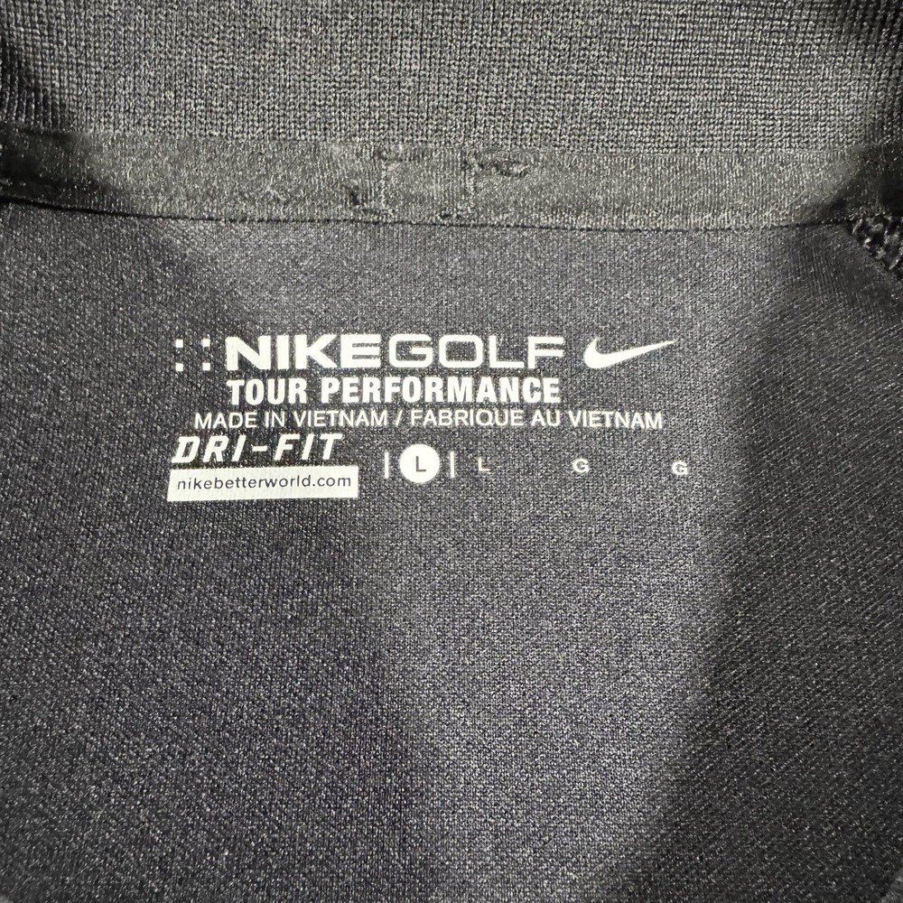 Men's Nike Ohio State LS Polo SIZE L DRI-FIT