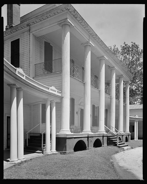 Hayes Edenton Vic Chowan County North Carolina 1937 Colonial House Columns