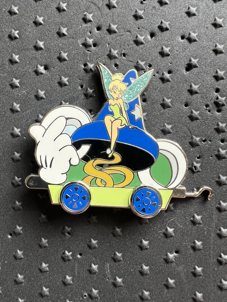 Disney Pin WDW Resort Train Mystery Collection Tinker Bell Sorcerer Mickey Hat