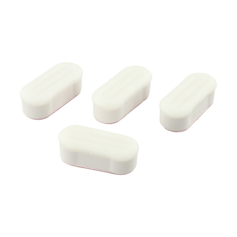 Toilet Seats Buffer Seats Buffer 5x1.7cm Bathroom Toilet Seats Buffer White