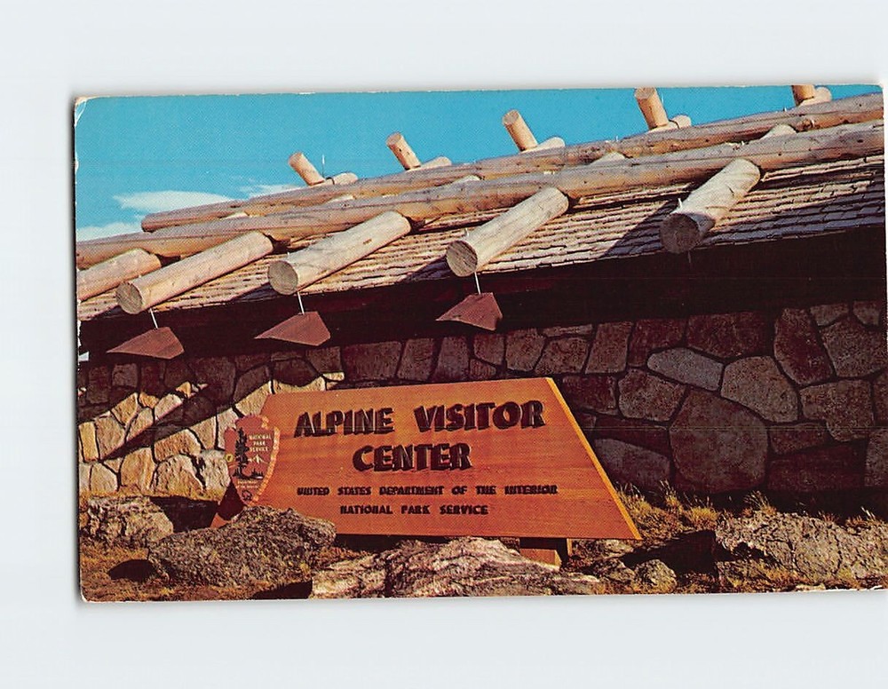 Postcard The Alpine Visitor Center Rocky Mountain National Park Colorado USA