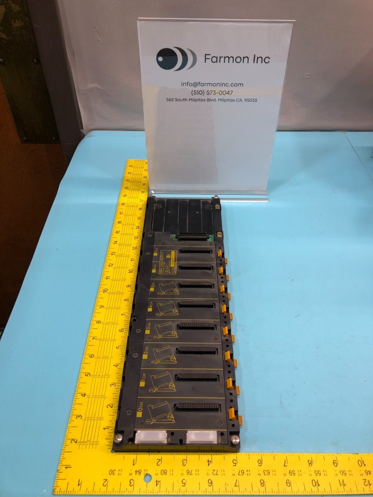 Omron C200H-Bc081-V1 Cpu Base Unit, 184229