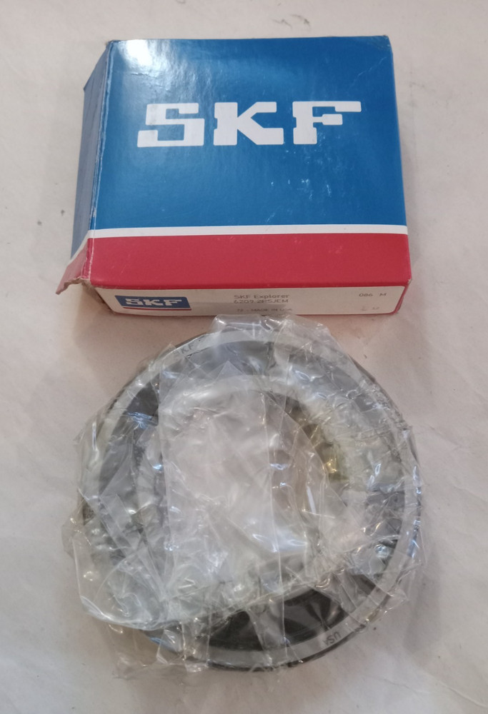 SKF 6209-2RSJEM 45mm X 85mm X 19mm Sealed Bearing