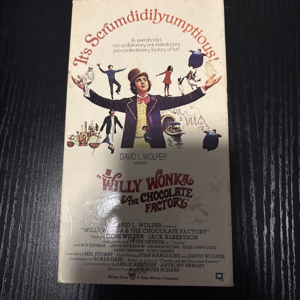 charlie and chocolate factory vhs