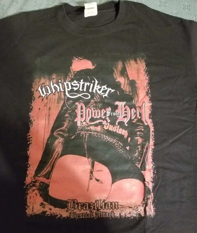 Whipstriker Power From Hell Split Shirt Unisex Remake TE7379