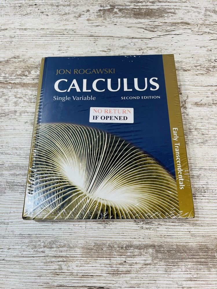 Calculus by Jon Rogawski 2011 Hardcover 2nd Edition Brand New