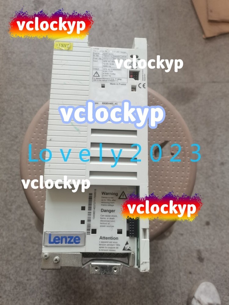 1PC used Lenze inverter e82ev series e82ev402-4c380v 4.0kw