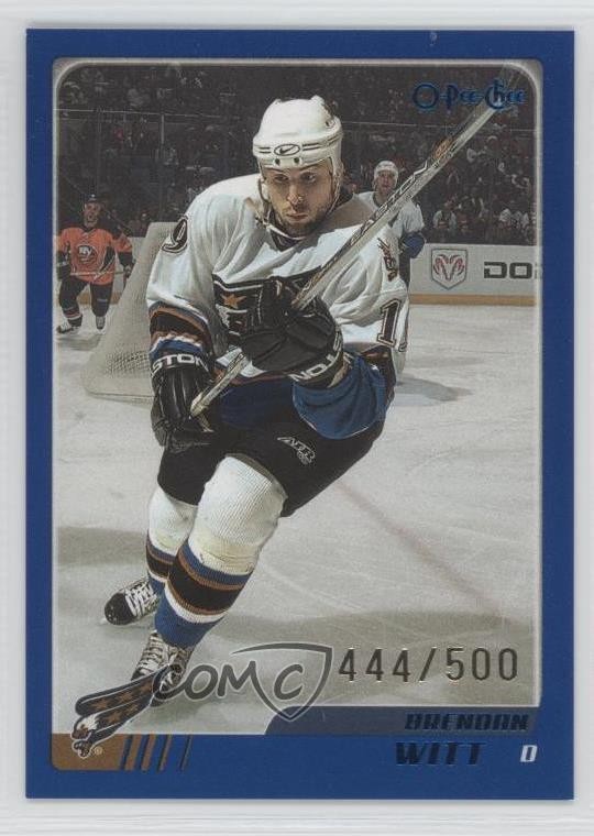 2003-04 O-Pee-Chee Blue 444/500 Brendan Witt #53 1m8Fulfilled by COMC - World’s largest consignment service