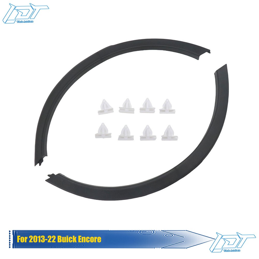 Left & Right Rear Fender Flare Trim Molding for 2013-22 Buick Encore