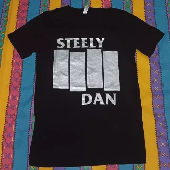 Steely Dan Shirt, Steely Dan Band Cotton Black Unisex T-shirt Reprint S-5XL