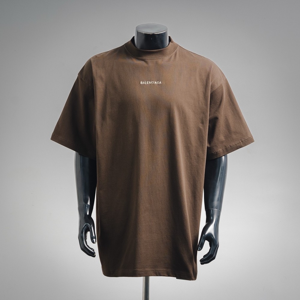 Balenciaga T-shirt Brown short sleeve