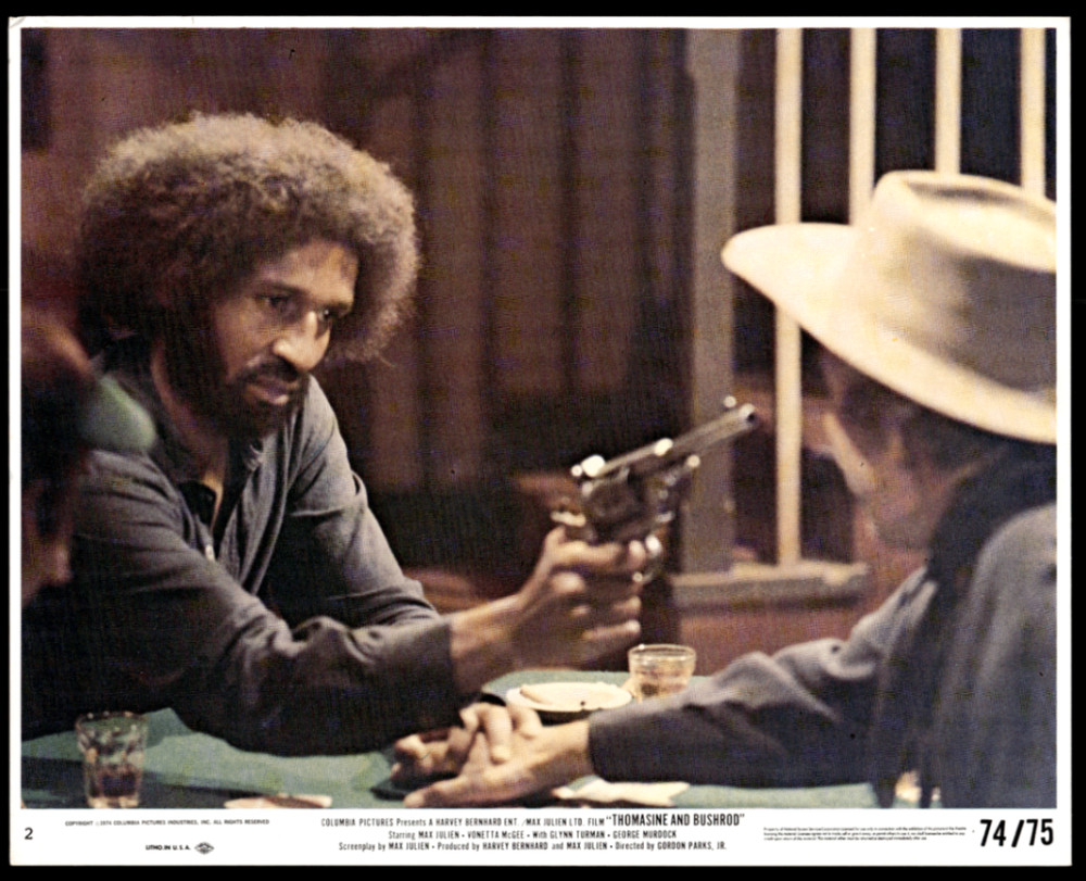 Vintage 1974 Thomasine and Bushrod Movie Lobby Card #2 Max Julien Blaxploitation