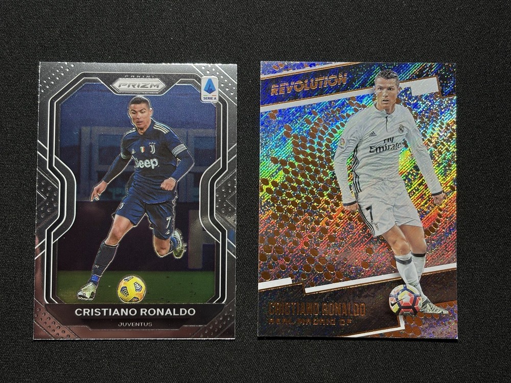 Cristiano Ronaldo Chronicles Prizm & Revolution Card Lot