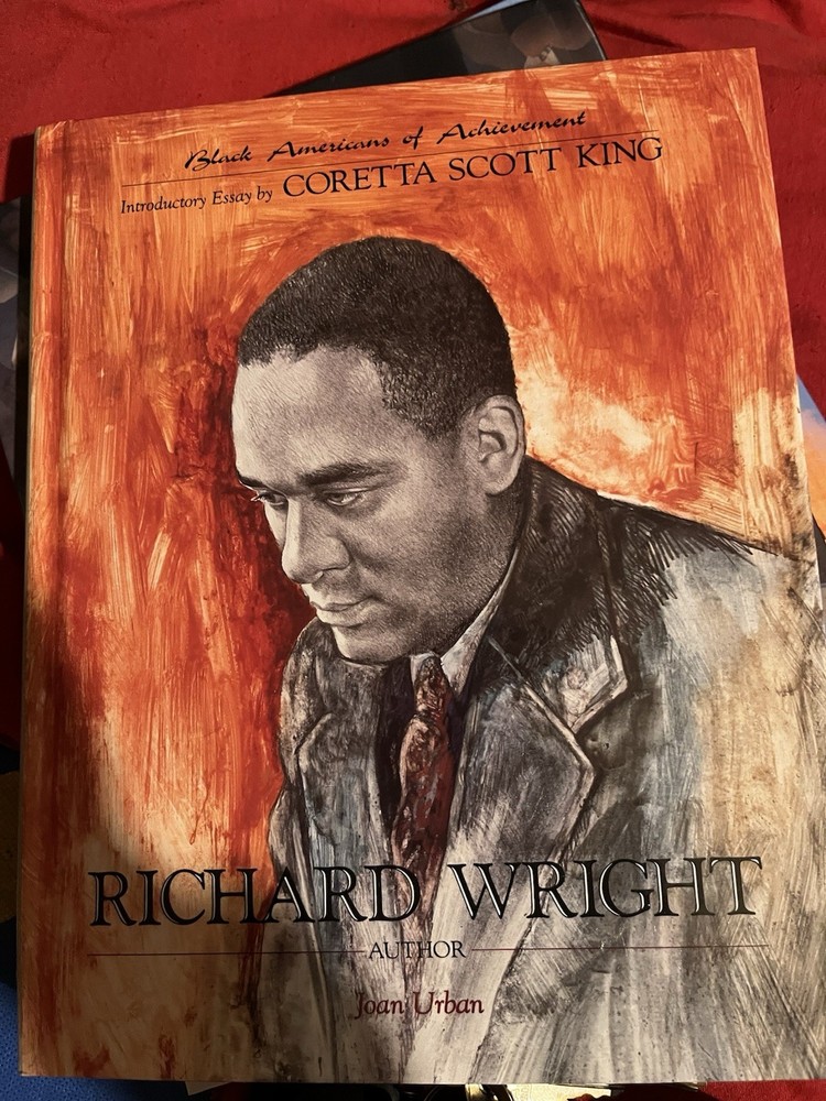 Richard Wright Author Black Americans Of Achievement Book