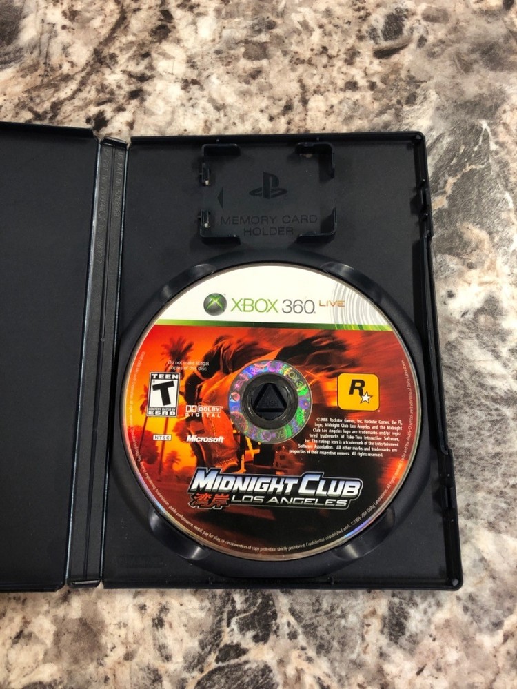 Microsoft Midnight Club Los Angeles Complete - Xbox 360 (Fc1015245)