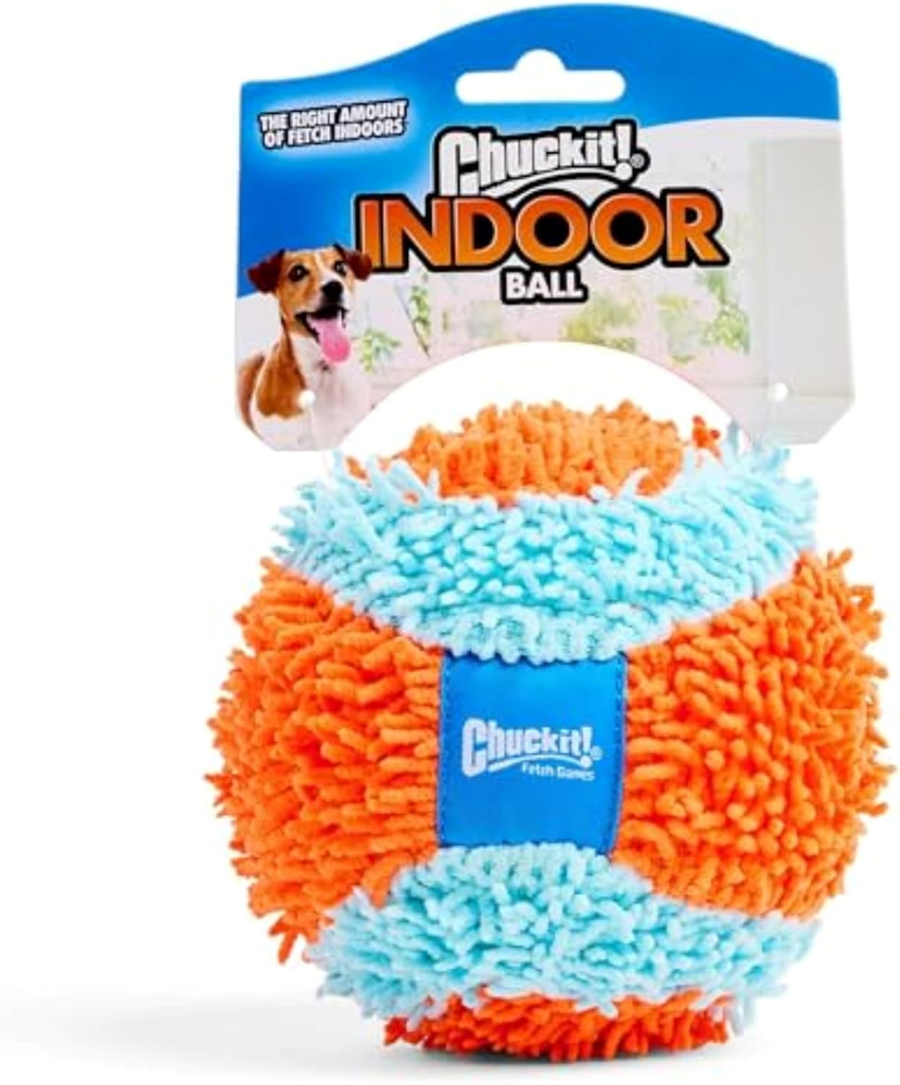 Indoor Fetch Ball Dog Toy for Dogs - Interactive Dog Toys for Boredom, 4.75 Inch