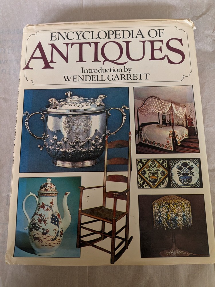 ENCYCLOPEDIA of ANTIQUES Rosemary Klein 1976 Hardcover