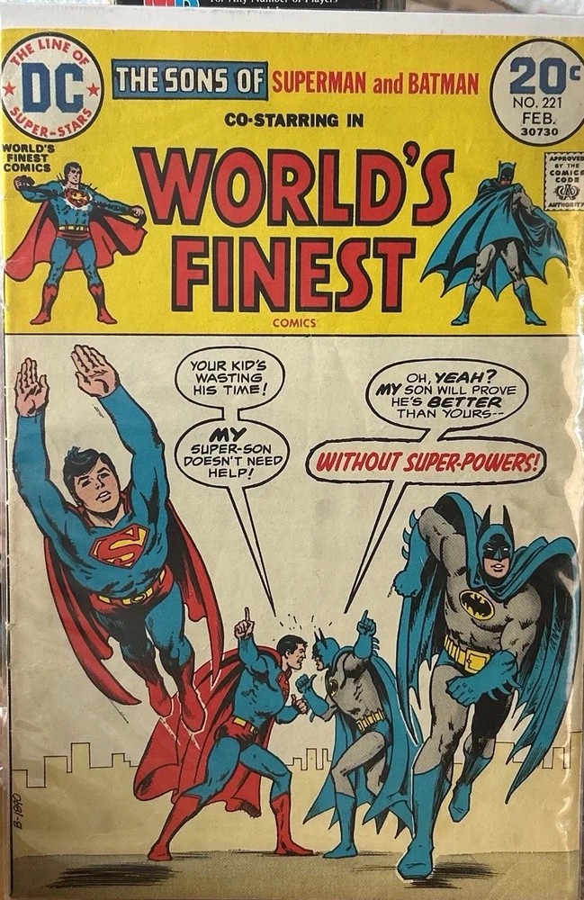 World's Finest Comics #221 (DC Comics January-February 1974)
