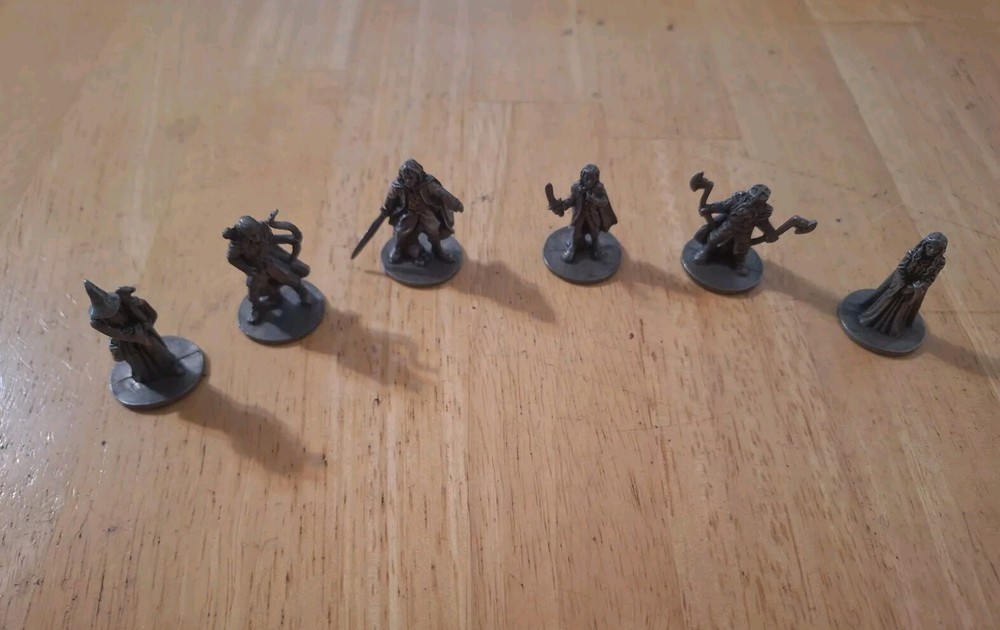 Monopoly The Lord of The Rings TRILOGY Edition Replacement Parts 6 Tokens